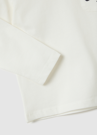 OVS Kids Bluza Bright White Baieti 9-36 Luni [2]