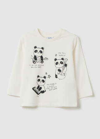 BAIETI - OVS Kids Bluza Bright White Baieti 9-36 Luni