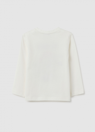OVS Kids Bluza Bright White Baieti 9-36 Luni [1]