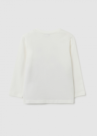 OVS Kids Bluza Bright White Baieti 9-36 Luni [1]