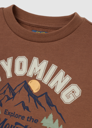 OVS Kids Свитшот Для Мальчиков Коричневый 3-10 Лет [3]