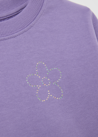 OVS Kids Bluza Chalk Violet Fete 3-10 Ani [3]