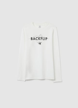 BAIETI - OVS Kids Bluza Coconut Milk Baieti 10-15 Ani