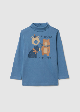 BAIETI - OVS Kids Bluza Coronet Blue Baieti 9-36 Luni