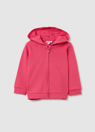 Hanorace - OVS Kids Bluza Cu Fermuar Olive Fete 9-36 Luni