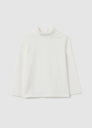Hanorace - OVS Kids Bluza Cu Fermuar White Alyssum Fete 9-36 Luni