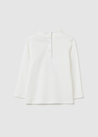 OVS Kids Bluza Cu Fermuar White Alyssum Fete 9-36 Luni [1]