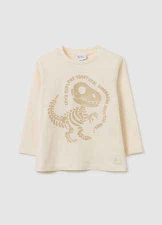 BAIETI - OVS Kids Bluza Eggnog Baieti 9-36 Luni