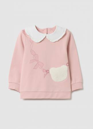 Fetite 9-36 LUNI - OVS Kids Bluza English Rose Fete 9-36 Luni