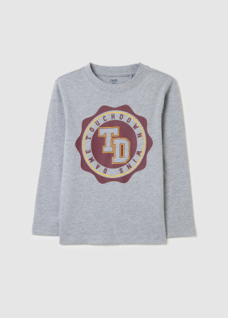 BAIETI - OVS Kids Bluza Gri Deschis Baieti 3-10 Ani