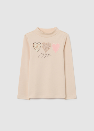 FETE - OVS Kids Bluza Gri Fete 3-10 Ani