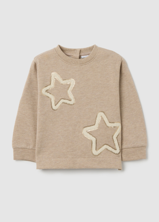 Hanorace - OVS Kids Bluza Gri Fete 9-36 Luni