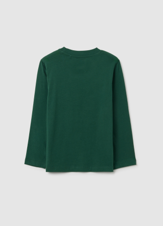 OVS Kids Bluza Hunter Green Baieti 3-10 Ani [1]