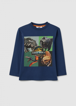 Hanorace - OVS Kids Bluza Insignia Blue Baieti 3-10 Ani