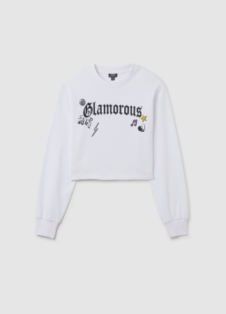 Hanorace - OVS Kids Bluza Lucent White Fete 10-15 Ani