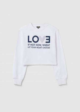 Hanorace - OVS Kids Bluza Lucent White Fete 10-15 Ani