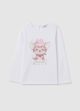 Hanorace - OVS Kids Bluza Lucent White Fete 9-36 Luni