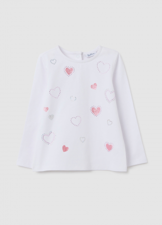 Hanorace - OVS Kids Bluza Lucent White Fete 9-36 Luni
