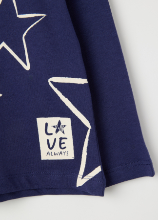OVS Kids Bluza Patriot Blue Fete 3-10 Ani [2]