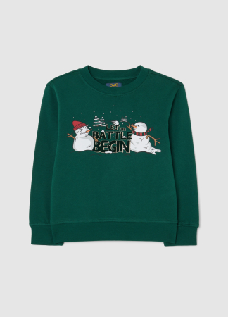 BAIETI - OVS Kids Bluza Rain Forest Baieti 3-10 Ani