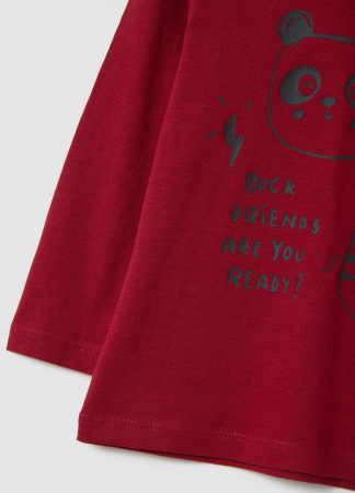 OVS Kids Bluza Rhubarb Baieti 9-36 Luni [2]