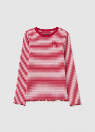 Hanorace - OVS Kids Bluza Rosie/Alba Fete 3-10 Ani
