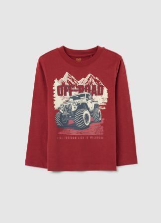 BAIETI - OVS Kids Bluza Rosie Baieti 3-10 Ani