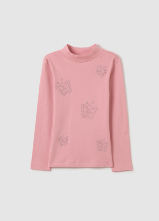 Hanorace - OVS Kids Bluza Roz Fete 3-10 Ani