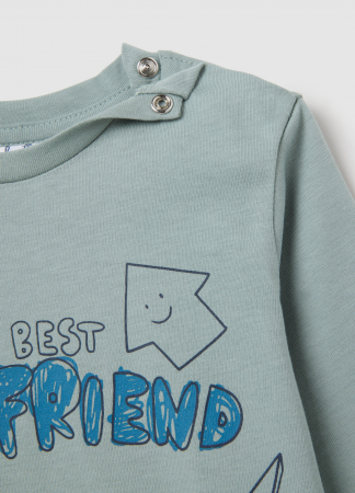 OVS Kids Bluza Silver Blue Baieti 9-36 Luni [2]