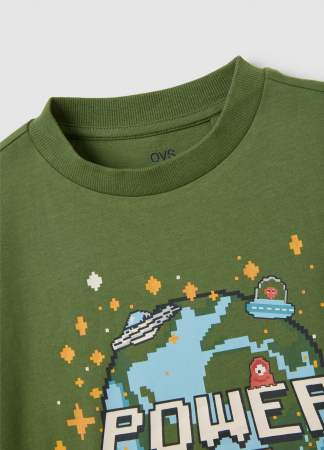 OVS Kids Bluza Vineyard Green Baieti 3-10 Ani [3]