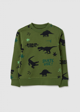 BAIETI - OVS Kids Bluza Vineyard Green Baieti 3-10 Ani
