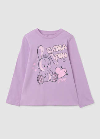 FETE - OVS Kids Bluza Violeta Fete 3-10 Ani