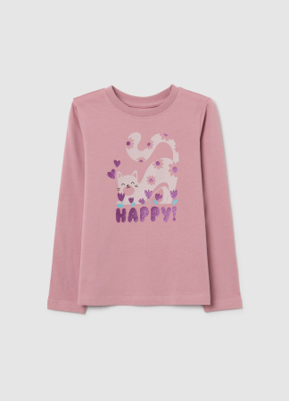 FETE - OVS Kids Bluza Violeta Fete 3-10 Ani