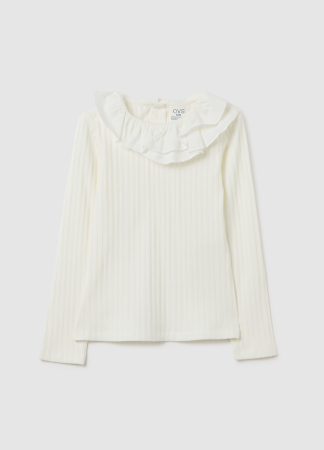 FETE - OVS Kids Bluza White Alyssum Fete 3-10 Ani