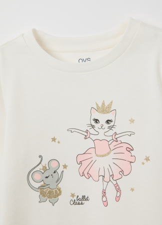 OVS Kids Свитшот Для Девочек White Alyssum 3-10 Лет [2]
