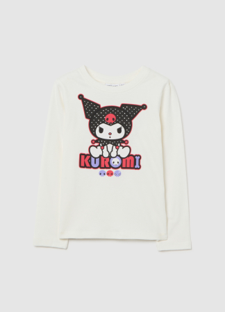 Hanorace - OVS Kids Bluza White Alyssum Fete 3-10 Ani