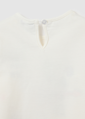 OVS Kids Bluza White Alyssum Fete 9-36 Luni [3]