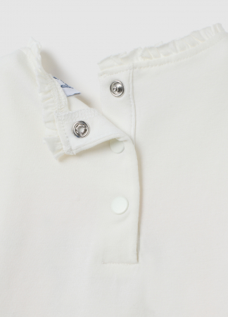 OVS Kids Bluza White Alyssum Fete 9-36 Luni [3]