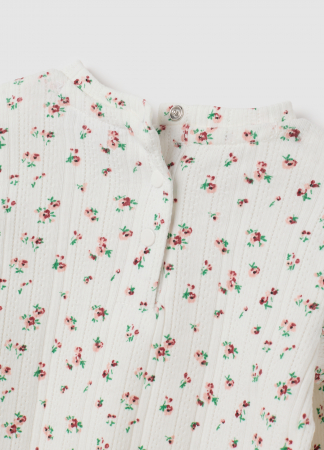 OVS Kids Bluza White Alyssum Fete 9-36 Luni [2]