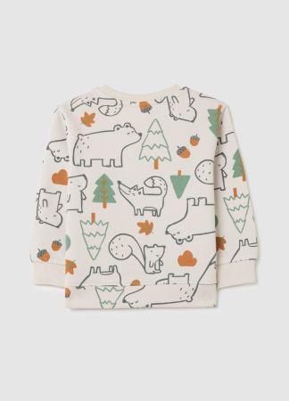 OVS Kids Bluza White Sand Baieti 9-36 Luni [1]