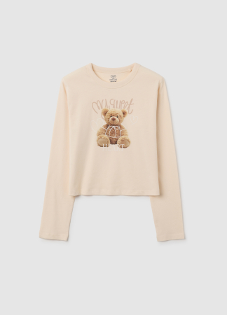 Hanorace - OVS Kids Bluza Wood Ash Fete 10-15 Ani