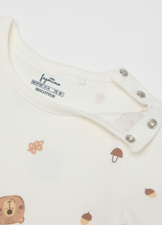 OVS Kids Боди С Коротким Рукавом Для Мальчиков Amber Brown 0-9 Месяцев [3]