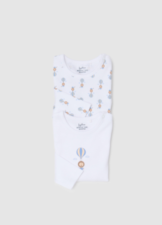 OVS Kids Body Maneca Scurta Bright White Baieti 0-9 Luni [2]