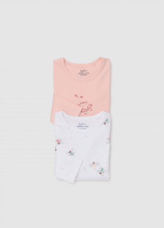 OVS Kids Body Maneca Scurta Chintz Rose Fete 0-9 Luni [3]