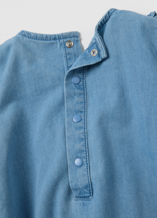 OVS Kids Body Maneca Scurta Indigo Baieti 0-9 Luni [3]