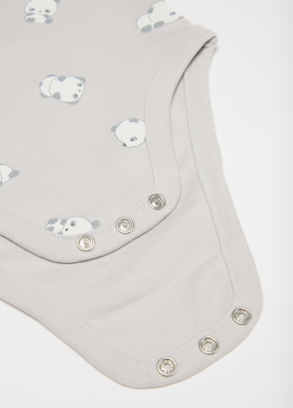OVS Kids Body Maneca Scurta Lunar Rock Baieti 0-9 Luni [2]
