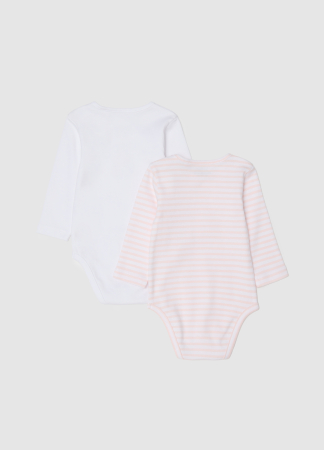 OVS Kids Body Maneca Scurta Roz Fete 0-9 Luni [1]