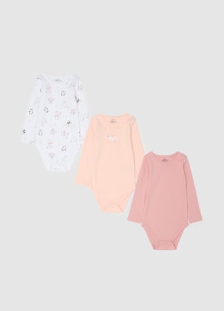 FETE - OVS Kids Body Maneca Scurta Roz Fete 0-9 Luni