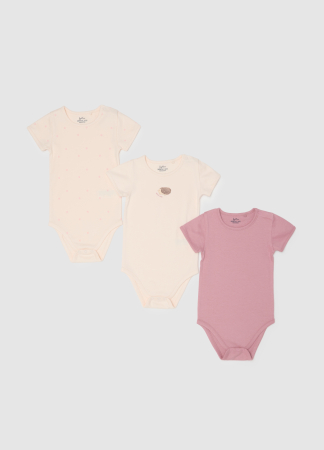 FETE - OVS Kids Body Maneca Scurta Violet Fete 0-9 Luni