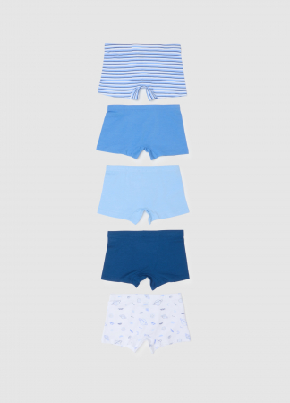 OVS Kids Boxeri White/Blue  Baieti 3-10 Ani [1]